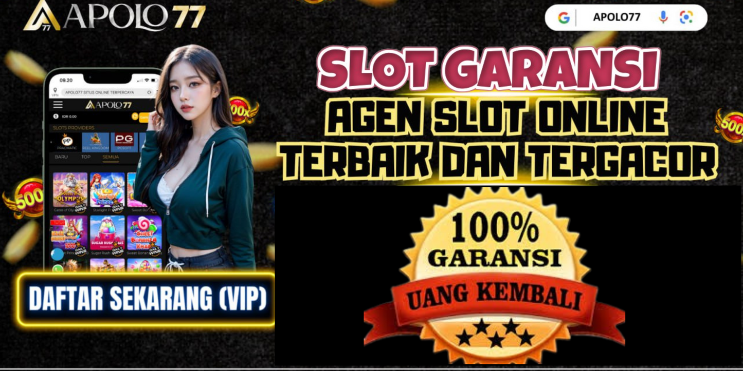 PROMO CLAIM BONUS SLOT GARANSI KEKALAHAN 100% BEBAS IP Saldo Kembali  tanpa syarat